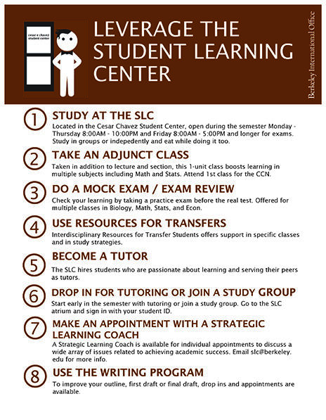 Leverage the Student Learning Center